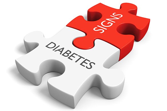 diabetes signs puzzle pieces