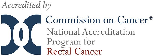 NapBC Accredited Rectal Cancer Program logo.